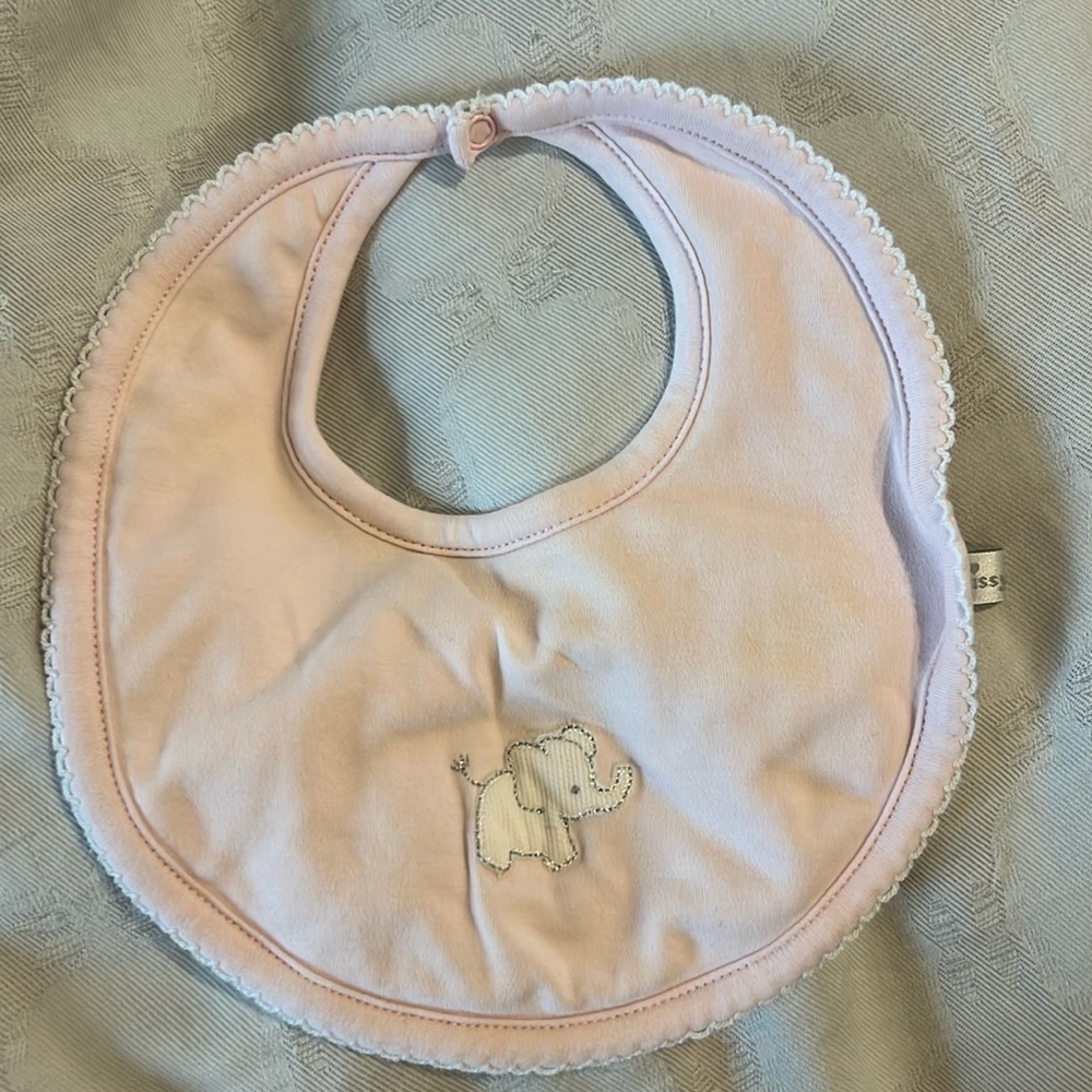 Kissy Kissy elephant bib